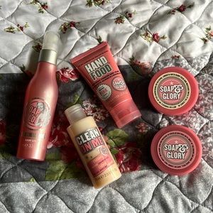 Soap and Glory set.